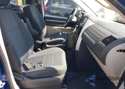 2010 Dodge Grand Caravan Se из США, поврежденный, VIN 2D4RN4DE1AR244076